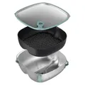 Produktbild: Philips 2-in-1-Dampf- und Brattablett für Airfryer Combi 7000 (HD9960/00) - Schwarz