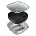 Produktbild: Philips Zubehör-Set Fritteuse HD9960 2in1 Schwarz Silber
