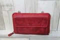 Produktbild: Old River Geldbörse weiche rote Lederbörse-Handtasche Used-Optik