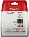 Produktbild: Canon 6509B009 Canon CLI-551 C/M/Y/BK Multi Pack Blister