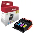 Produktbild: Canon CLI-551 BK/C/M/Y schwarz, cyan, magenta, gelb Druckerpatronen, 4er-Set