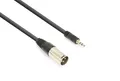 Produktbild: Vonyx Adapterkabel XLR Male / 3.5mm Klinke Stereo 0,5m