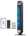 Produktbild: Dreo Smart Leiser Turmventilator mit Kühlung, 106cm WiFi Alexa Tower Fan, 90° oszillierender Ventilator, Fernbedienung 9-Geschwindigkeit 4 Modi 12 Std Timer Sprachsteuerung, Cruiser Pro T2S, Schwarz