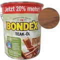 Produktbild: Bondex Teak-Öl teak 7059 Schutz Pflege Farbauffrischung, 3 Liter