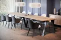 Produktbild: Endo-Moebel Esstisch Lungo XXL 130-405 cm, Metallgestell, ausziehbar, erweiterbar, riesiger Kulissentisch, 4m, extra lang und groß, stabil