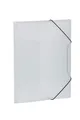Produktbild: Sammelmappe A3 Weiß Transluzent, Eckspanner-Mappe aus Kunststoff mit Gummizug...