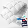 Produktbild: Ganzjahresdecke 155x220 cm  OekoTEX zertifizierte Bettdecke Ganzjahr  Alljahr...
