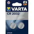 Produktbild: Varta 06032, Einwegbatterie, CR2032, Lithium, 3 V, 2 Stück(e), 230 mAh - Silber