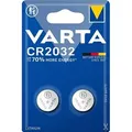 Produktbild: 2x Varta CR2032 Lithium Knopfzelle 3V Batterie