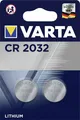 Produktbild: 2 x Varta CR2032 3V 2er Blister Lithium Batterie Knopfzelle CR 2032