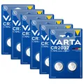 Produktbild: 6x Varta CR2032 2032 Litihum 6032 Knopfzelle 3V Batterie 2er Blister Frisch