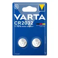 Produktbild: 1x Varta CR2032 2032 Litihum 6032 Knopfzelle 3V Batterie 2er Blister Frisch
