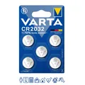 Produktbild: 1 x 5er Blister Varta CR 2032 3V Lithium Batterie Knopfzelle 220mAh - 5 Stück
