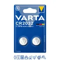 Produktbild: Varta CR 2032 3V Lithium Batterie Knopfzelle 220mAh 2er Blister