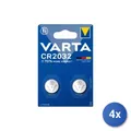 Produktbild: 4X Varta Lithium Münze CR2032 BLI 2