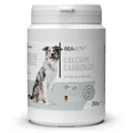Produktbild: ReaVET Calcium Carbonat 250g für Hunde & Katzen - natürliche Calciumquelle für Knochenaufbau & Gelenke I Calciumcarbonat, Ergänzungsfuttermittel für Hunde & Katzen