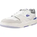 Produktbild: Lacoste Herren Low-Top Sneaker T-Clip 0120 2 SMA, Männer Halbschuhe,schnürschuhe,schnürer,Business,Freizeit,WHT/LT BLU (1T3),43 EU / 9 UK