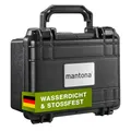 Produktbild: Mantona Outdoor Schutzkoffer S, wasserdichter Fotokoffer, Kamerakoffer staubdicht & stoßfest, Transportkoffer mit Schaumstoffeinlagen, ideal für Kameras, Objektive & Zubehör