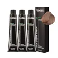 Produktbild: FemMas Haarfarbe 3x Pure & Mix Mokka Mousse I Creme Haarfarbe mit Arganöl, Keratin & Ceramiden I dauerthafte Haarfärbung oder Tönung für strahlende Farbergebnisse I 100 ml