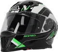 Produktbild: Acerbis X-Way Graphic Helm, schwarz/grün, L (59/60)