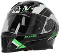Produktbild: Acerbis Motorradhelm X-Way Graphic Helm, integriertes Sonnenvisier