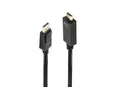 Produktbild: Lindy 36923 DisplayPort an HDMI Adapterkabel, 3m, schwarz