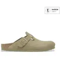 Produktbild: Birkenstock für Damen. 1025844 Leder-Clogs Boston (Schmale Passform) hellbraun (39), Wohnung, Keine, Lässig