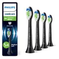 Produktbild: Philips Sonicare W2 Optimal White, Original Ersatzbürstenköpfe, Schwarz, 4er-Pack, HX6064/88
