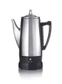 Produktbild: C3 Basic Perkolator aus gebürstetem Edelstahl für 4 - 12 Tassen Kaffee - silber 30-33655