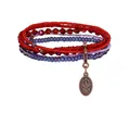 Produktbild: KONPLOTT Armband Petit Glamour d´Afrique antik Kupfer lila  Armschmuck