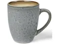Produktbild: Bitz Becher Becher mit Henkel matt grey / shiny cream, Steinzeug, Henkelbecher 30 cl Steinzeug Grau/Creme