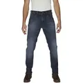 Produktbild: Rokker Rokkertech Tapered Slim Blue Motorradjeans, blau, Größe 30 36 für Männer