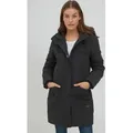 Produktbild: OXMO OXTala Damen Wintermantel Parka Mantel gefüttert mit hochabschließendem Kragen - Grau - M