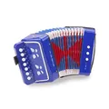 Produktbild: New Classic Toys - 10056 - Musikinstrument - Akkordeon mit Musikbuch - Blau