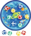 Produktbild: Klett-Dartscheibe Weltall: Ø= 25 cm, Stoff, Kunststoff, 12 Klettbälle, per Stück