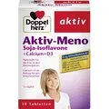 Produktbild: Doppelherz | Aktiv-Meno Soja-Isoflavone + Calcium + D3 | 30 Tabletten