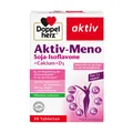 Produktbild: Doppelherz Aktiv-Meno, Soja-Isoflavone, 500mg Calcium, Vitamin D, Vitamin B6