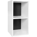 Produktbild: Standregal ca. 30x60x60 cm Weiß, Schwarz