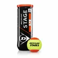 Produktbild: Dunlop Tennisball Stage 2 Orange - für Anfänger & Kinder im Mittelfeld (1x3er Do