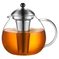 Produktbild: Teekanne Glas 2000ml Edelstahl Filter hitzebeständig, spülmaschinenfest,