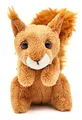 Produktbild: Uni-Toys - Eichhörnchen Plushie - 13 cm (Höhe) - Plüsch-Waldtier - Plüschtier, Kuscheltier