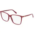 Produktbild: Polaroid PLD D537 Damen-Brille inkl. Gläser Vollrand Eckig Kunststoff-Gestell 55/16/140, rot