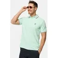 Produktbild: Indicode Poloshirt Herren Wallo Polo Shirt Herrenshirt 100% Baumwolle grün S (48)