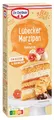 Produktbild: Dr. Oetker Lübecker Marzipan Rohmasse, 5 x 200 g, Marzipan-Rohmasse mit 53% Mandeln, zum Backen und Dekorieren von Torten, Kuchen & Gebäck, Qualität aus Lübeck, vegan