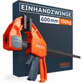 Produktbild: Presch Einhandzwinge 600mm – Schnellspannzwinge mit 150kg Spannkraft