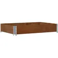 Produktbild: Vidaxl - Paletten-aufsatzrahmen Braun 120x80 Cm Massivholz Kiefer