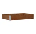 Produktbild: vidaXL Palettenbett Paletten-Aufsatzrahmen Braun 120x80 cm Massivholz Kiefer (1-tlg)