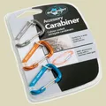 Produktbild: Sea to Summit Accessory Carabiner  3-er Pack grey-orange-blue Karabiner zum Befe