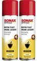 Produktbild: SONAX MotorPlast (2 x 300 ml) glänzender Motor-Schutzlack 03302000 Spar-Set