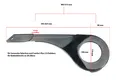 Produktbild: Fahrrad Kettenschutz Rahmen Schutz Saxonette Selection Comfort Plus Verstellbar